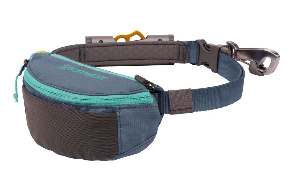 RUFFWEAR-Mobiles-Leinen-System-Hitch-Hiker-Leinenguertel-Hundeleine-Slate-Blue-RU-45174