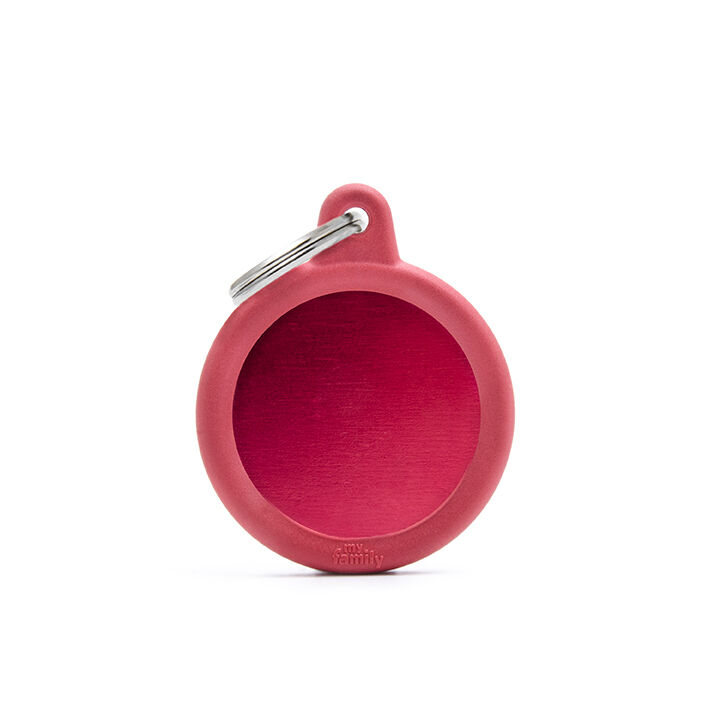 Adressanhänger Kreis Rubber