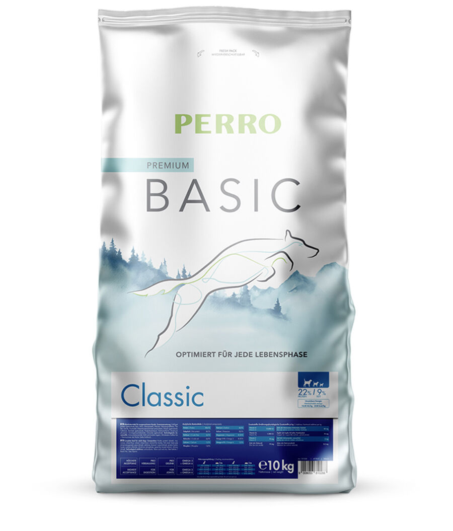 PERRO-Tiernahrung-Basic-Classic-10kg-Trockennahrung-fuer-Hunde-mit-Gruenlippmuscheln-und-Omega-3-Fettsaeuren-181013