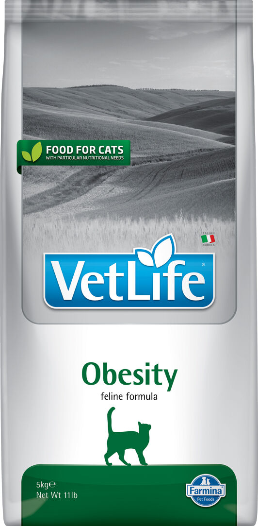 Trockenfutter-Farmina-Vet-Life-Obesity-Katze-Cat-Adult-light-Katzen-mit-Uebergewicht-5-kg-58-02518