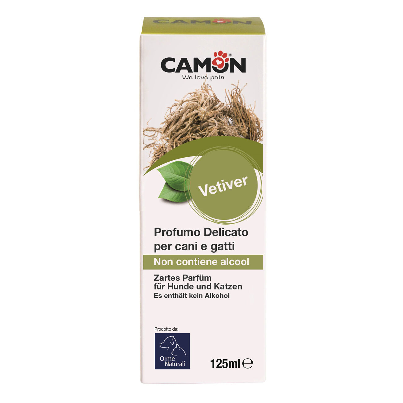 Camon-Orme-Naturali-Parfum-hunde-katzen-ohne-alkohol-Vetiver-125-ml-CO-G810