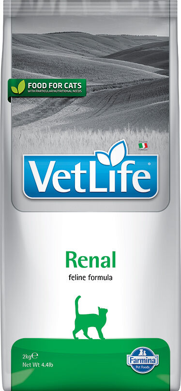 Trockenfutter-Farmina-Vet-Life-Renal-Katze-Cat-Adult-Nierendiaet-2-kg-58-02515