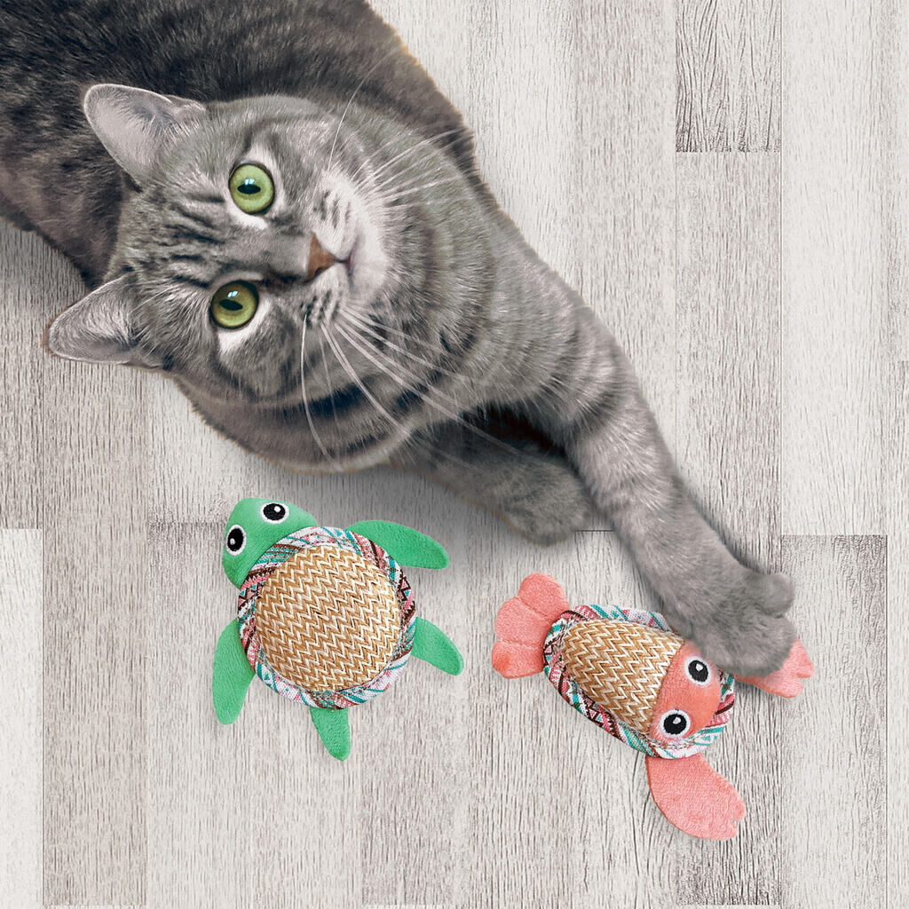 KONG-Tropics-Pals-robustes-Spielzeug-fuer-Katzen-mit-Knisterfolie-56-53000 KONG-Tropics-Pals-robustes-Spielzeug-fuer-Katzen-mit-Knisterfolie-56-53000