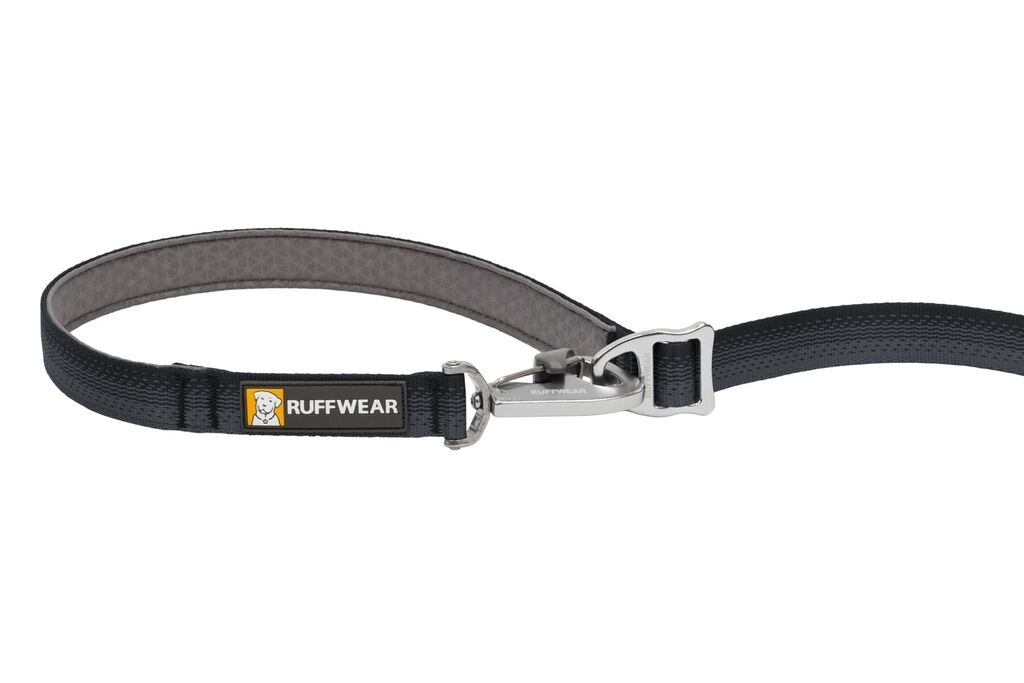 RUFFWEAR-Verstellbare-Hundeleine-Switchbak-Leash-Basalt-Gray-Wanderleine-fuer-Hunde-RU-16456