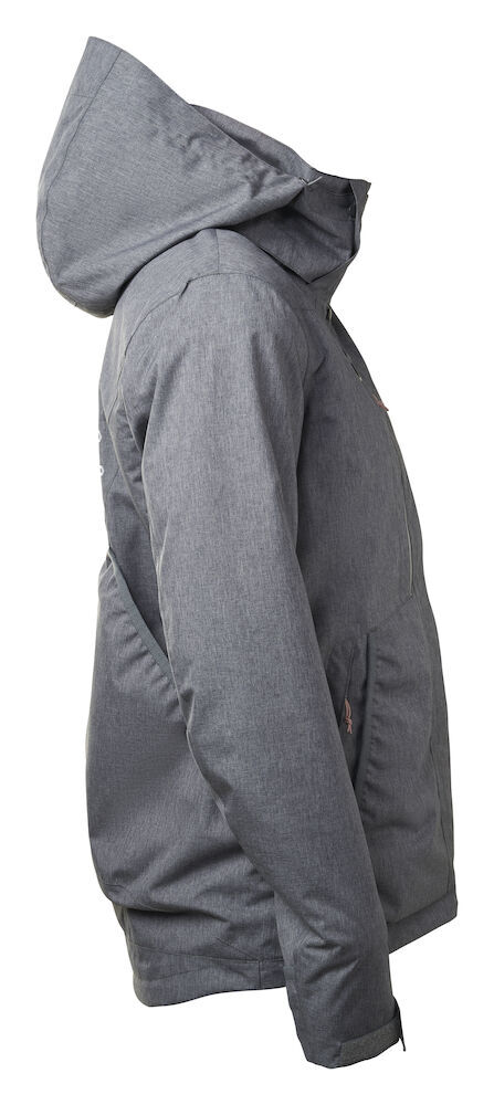 Hurtta-Trainingsjacke-Training-Jacket-Eco-langaermlig-blackberry-grau-mit-vielen-Taschen-und-Kapuze-Seitenansicht-HU-934535