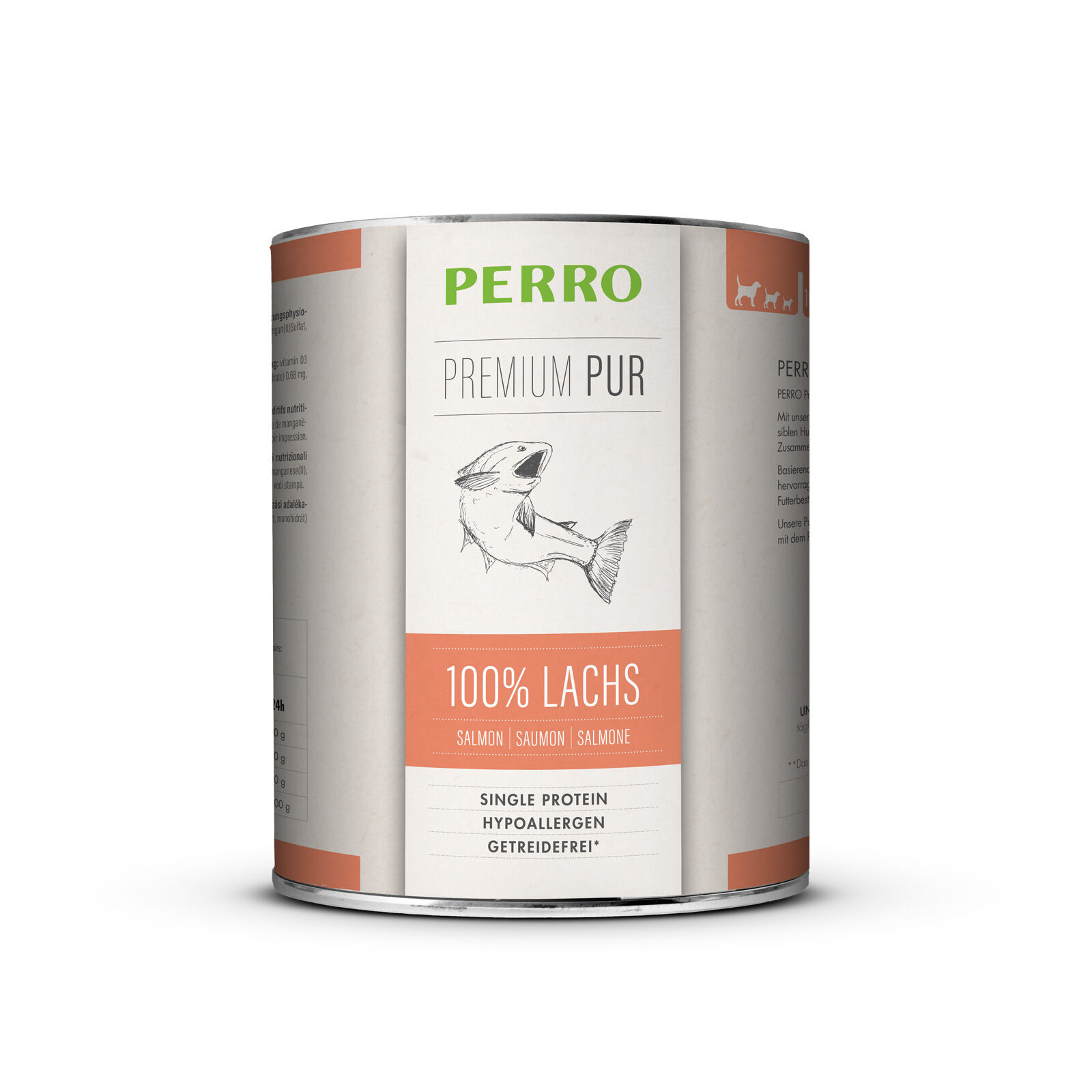 PERRO-Tiernahrung-Premium-Pur-820g-hypoallergenes-Nassfutter-fuer-Hunde-181222