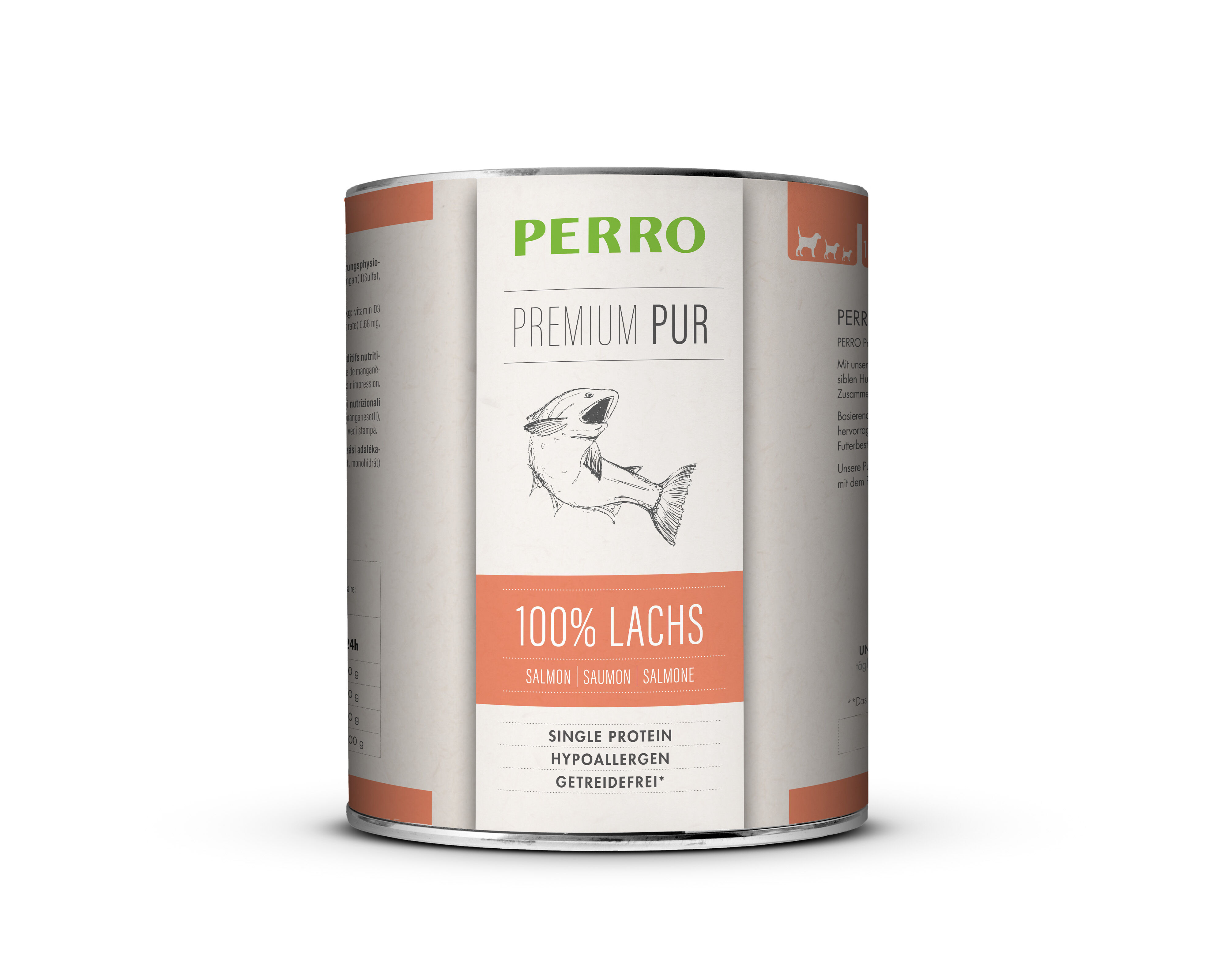 PERRO-Tiernahrung-Premium-Pur-820g-hypoallergenes-Nassfutter-fuer-Hunde-181222