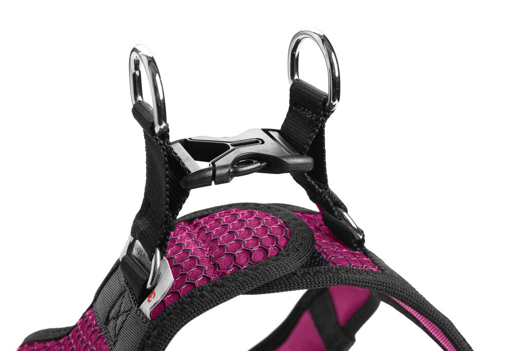 Hunter-Geschirr-Hilo-Comfort-Mesh-mit-Reflektorstreifen-pink-gepolstertes-Hundegeschirr-mit-Reflektoren-H-66661 Hunter-Geschirr-Hilo-Comfort-Mesh-mit-Reflektorstreifen-pink-gepolstertes-Hundegeschirr-mit-Reflektoren-H-66661