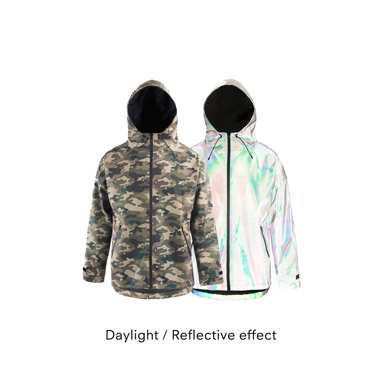 PAIKKA-Regenmantel-fuer-Zweibeiner-reflektierend-Human-Visibility-Raincoat-Camo-Unisex-Regejacke-reflektierend-fuer-Menschen-60-46253