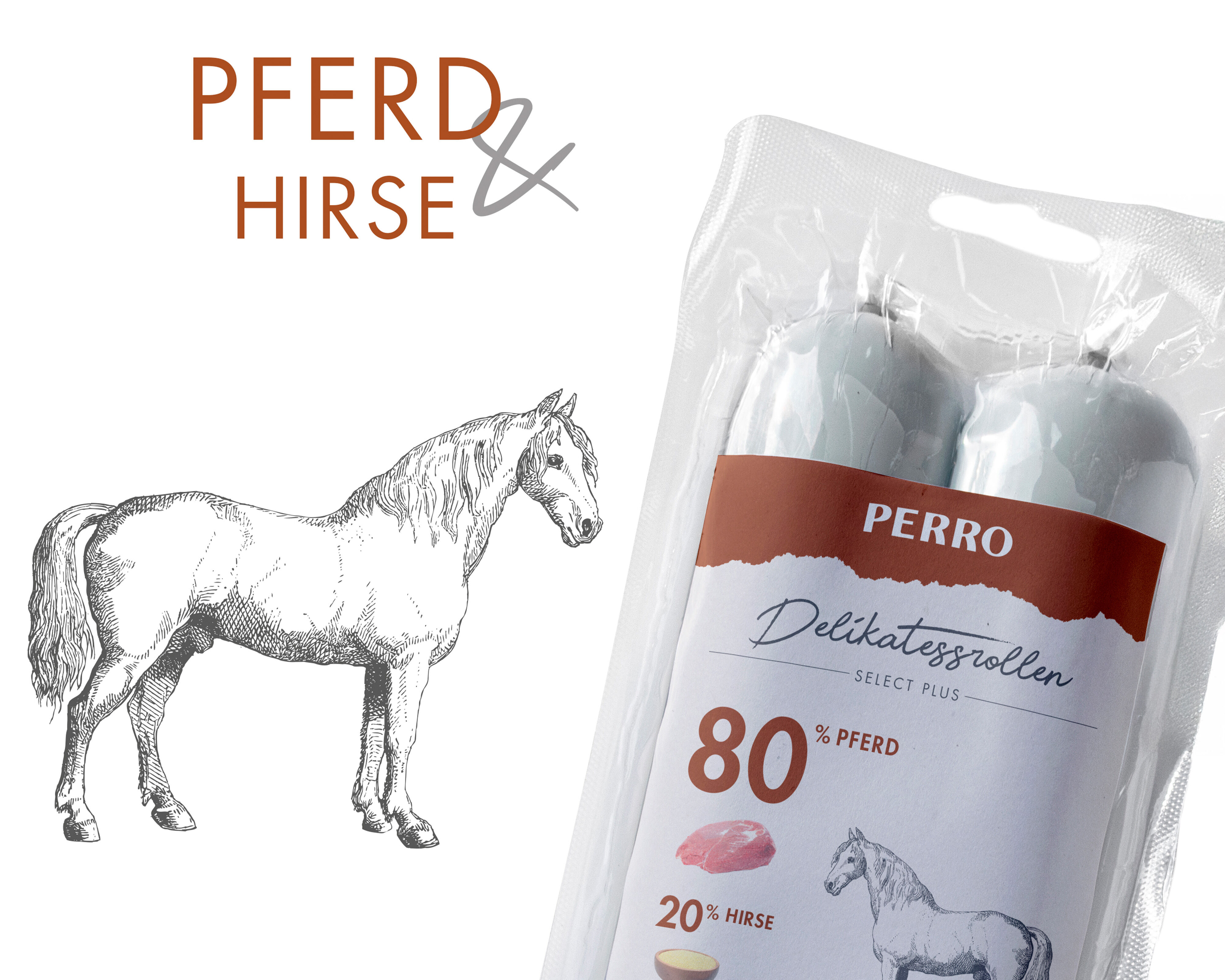 PERRO-Delikatessrolle-Pferd-Hirse-Hunde-Fleischwurst-181596
