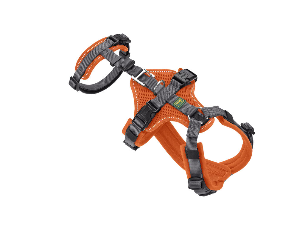 Hunter-Sicherheitsgeschirr-Maldon-orange-grau-reflektierendes-Panikgeschirr-fuer-aengstliche-Hunde-H-69649 Hunter-Sicherheitsgeschirr-Maldon-orange-grau-reflektierendes-Panikgeschirr-fuer-aengstliche-Hunde-H-69649