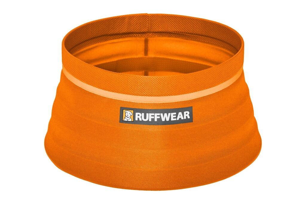 RUFFWEAR-Faltbarer-wasserdichter-Hundenapf-Bivy-Bowl-Hundenapf-faltbar-und-stabil-Salamander-Orange-RU-69738