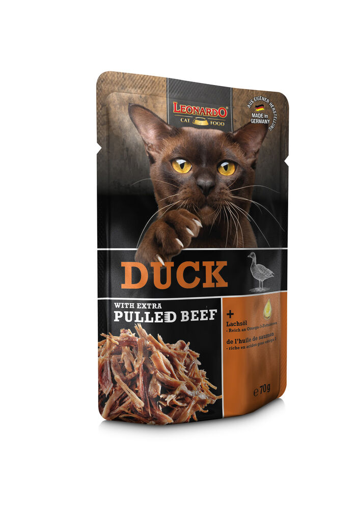 Leonardo-Katzen-Nassfutter-Pulled-Beef-duck-pouch-36-756505-M Leonardo-Katzen-Nassfutter-Pulled-Beef-duck-pouch-36-756505-M
