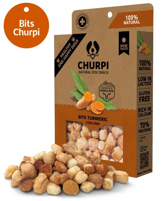 Churpi-Himalaya-Bits-mit-Kurkuma-aus-Kaese-Milch-knuspriger Belohnungssnack-glutenfrei-Singleprotein-66-01934