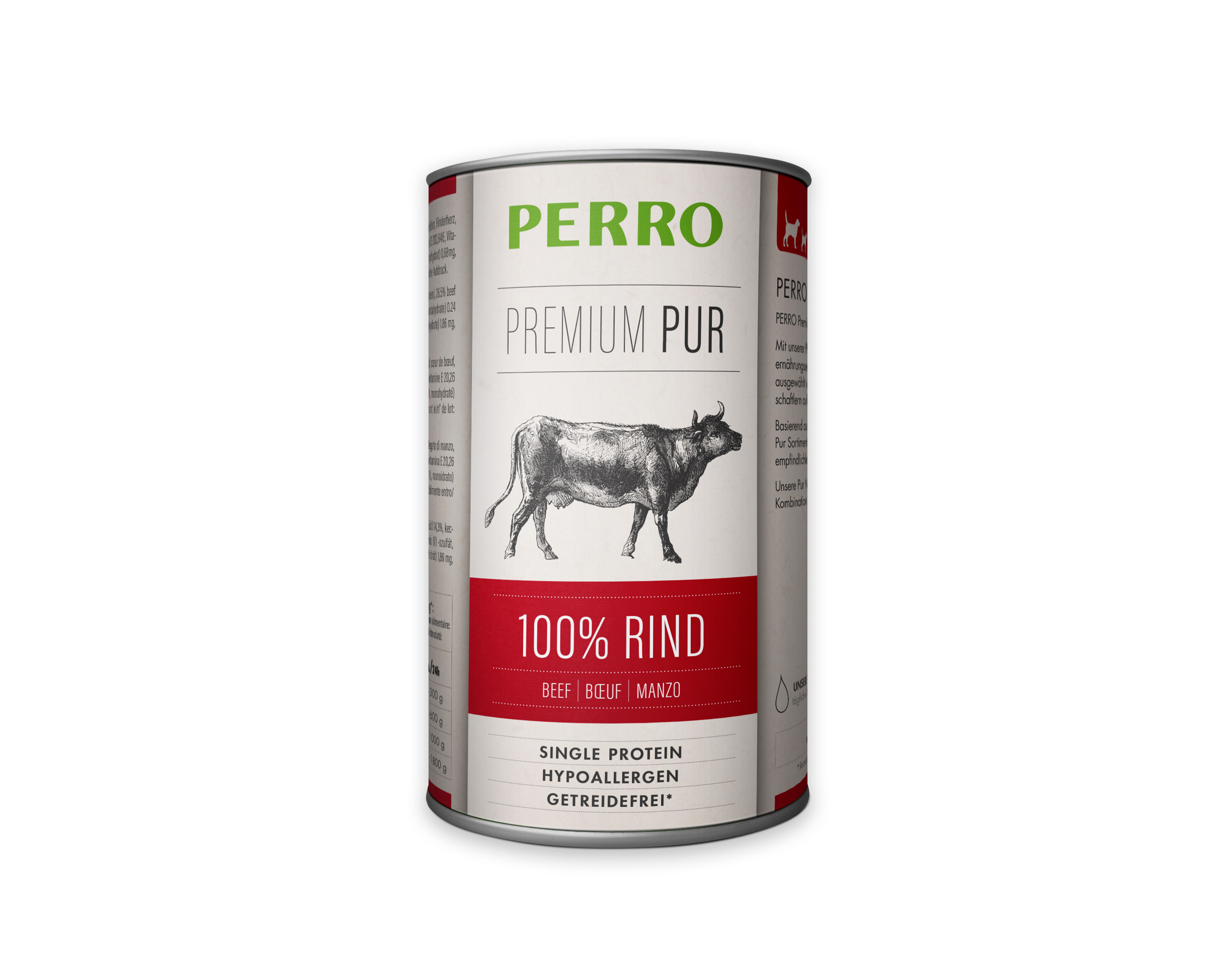PERRO-Premium-Pur-Rind-410-g-Hund-Nassfutter-viel-Fleisch-181204