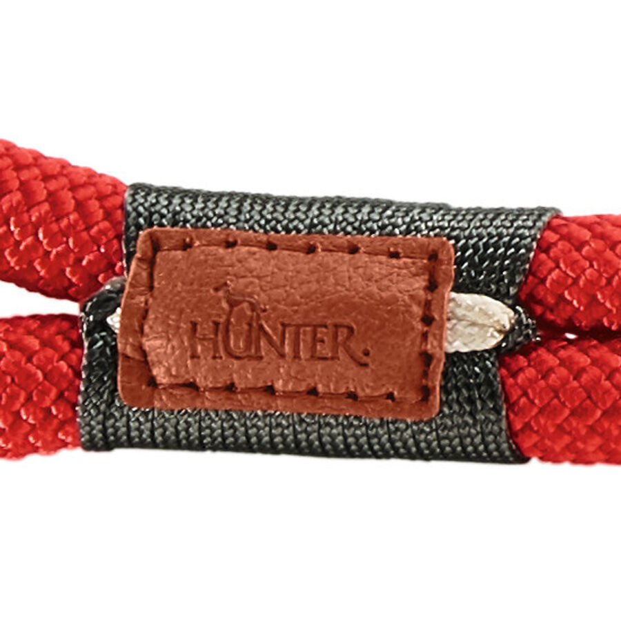 Hunter-Halsung-OSS-rot-Tau-Hundehalsband-robust-fest-elegant-H-66438