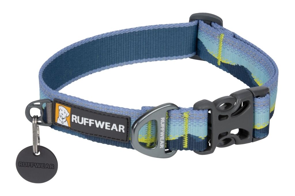 RUFFWEAR-Reflektierendes-Halsband-Fastex-Crag-Collar-Halsband-fuer-Hunde-mit-Klickverschluss-Alpine-Dawn-RU-00374