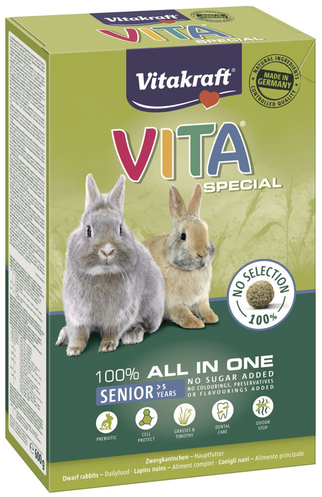 Vita® Special Best Age Hauptfutter für Zwergkaninchen