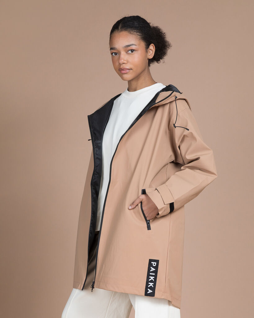 PAIKKA-Regenmantel-fuer-Zweibeiner-lite-taupe-W-Regenschutz-Spaziergang-60-20066 PAIKKA-Regenmantel-fuer-Zweibeiner-lite-taupe-W-Regenschutz-Spaziergang-60-20066