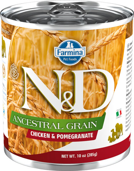 Nassfutter-Farmina-ND-Low-Ancestral-Grain-Adult-Hund-Fleisch-90-Huhn-Granatapfel-140-g-58-10267 Nassfutter-Farmina-ND-Low-Ancestral-Grain-Adult-Hund-Fleisch-90-Huhn-Granatapfel-140-g-58-10267
