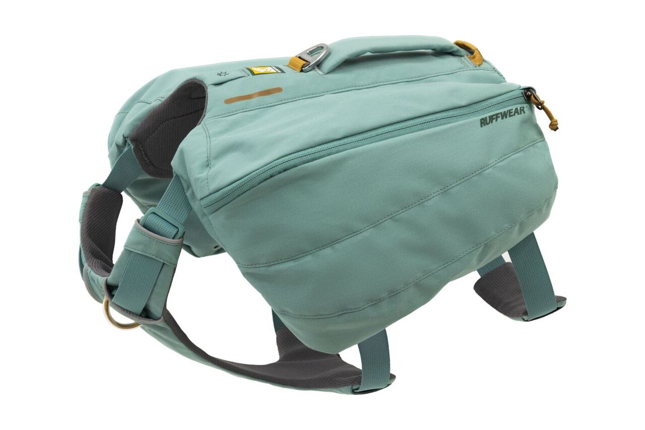 RUFFWEAR-Hunderucksack-Front-Range-Day-Pack-Packtasche-fuer-Hunde-Wandern-River-Rock-Green-RU-07164