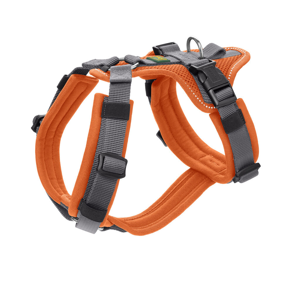 Hunter-Sicherheitsgeschirr-Maldon-orange-grau-Hunde-Geschirr-reflektierend-H-69649 Hunter-Sicherheitsgeschirr-Maldon-orange-grau-Hunde-Geschirr-reflektierend-H-69649