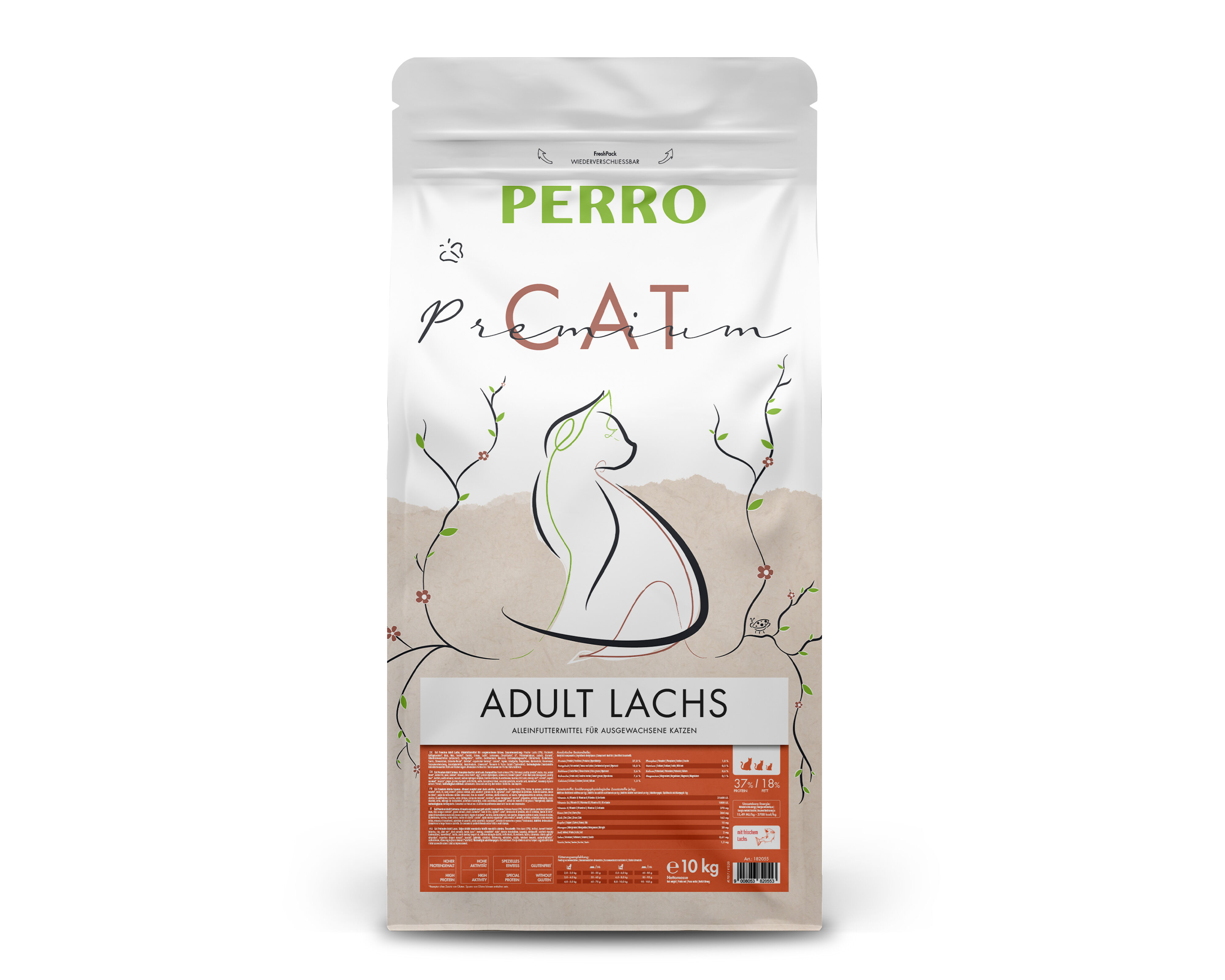 PERRO-Cat-Premium-Adult-Lachs-katzenfutter-trocken-ohne-zucker-10-kg-182052