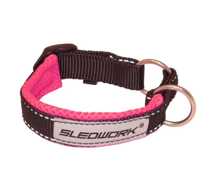 Sledwork-Halsband-Racing-Collar-Arctic-Hundehaslband-air-mesh-rosa-54-30824
