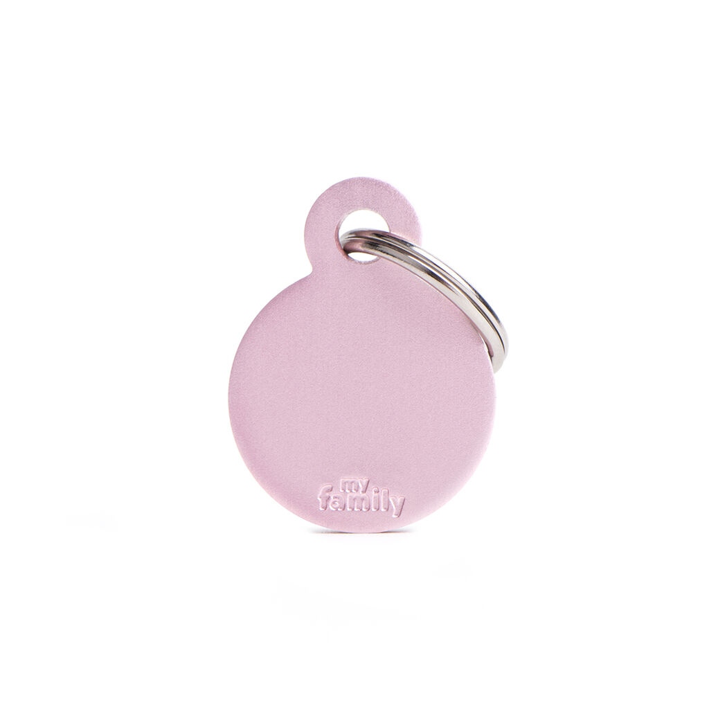 myfamily-Adressanhänger-Kreis-Basic-pink-small-Hund-Adresse-Schild-48-25166 myfamily-Adressanhänger-Kreis-Basic-pink-small-Hund-Adresse-Schild-48-25166