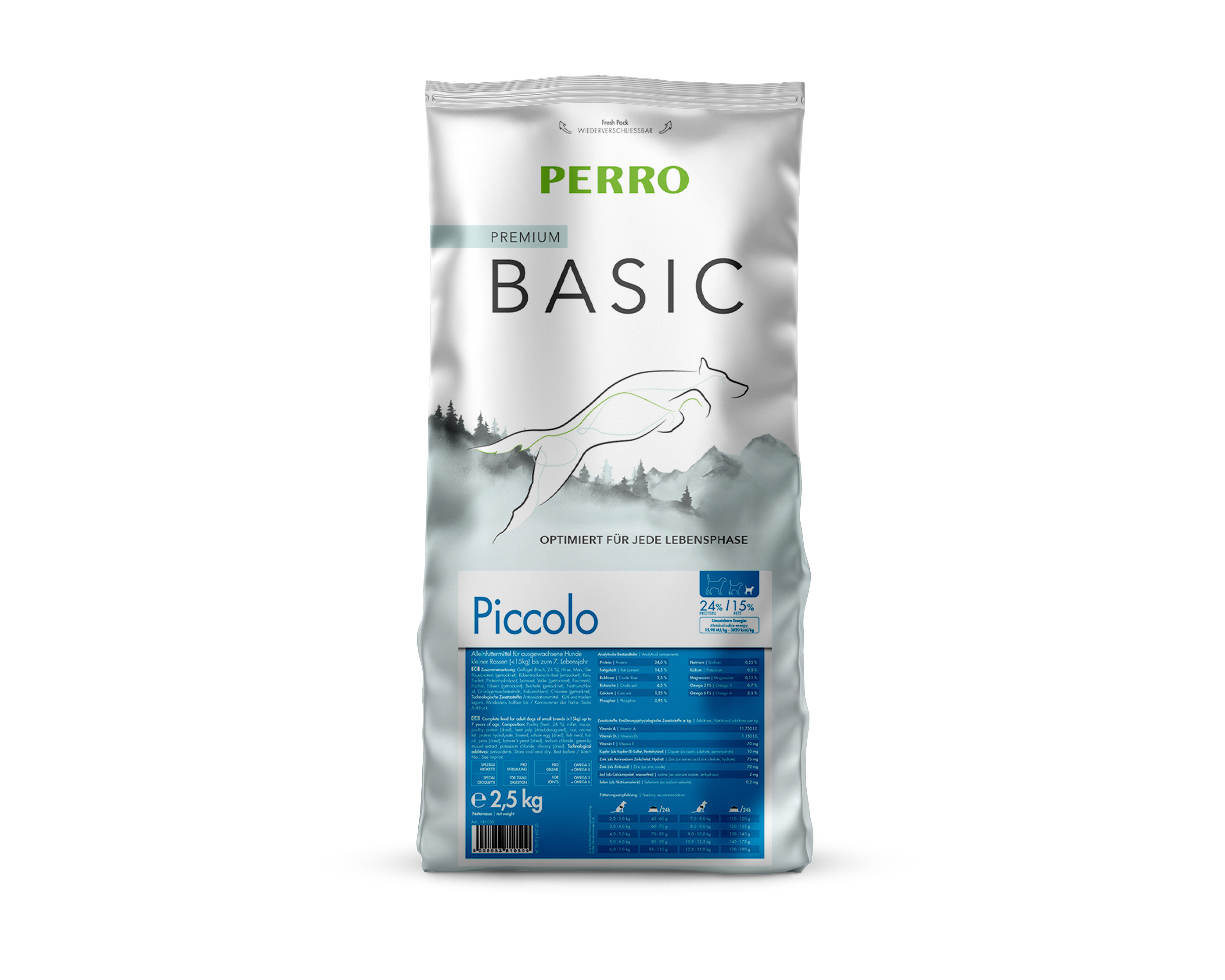 PERRO-Basic-Piccolo-2-5-kg-glutenfreies-Trockenfutter-fuer-kleine-ausgewachsene-Hunde-181050