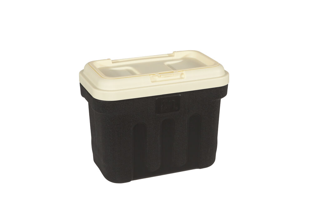 Maelson-Futtercontainer-mit-Futterschaufel-Dry-Box-Schwarz-Beige-7kg-luftdichter-Futtereimer-31-04049 Maelson-Futtercontainer-mit-Futterschaufel-Dry-Box-Schwarz-Beige-7kg-luftdichter-Futtereimer-31-04049