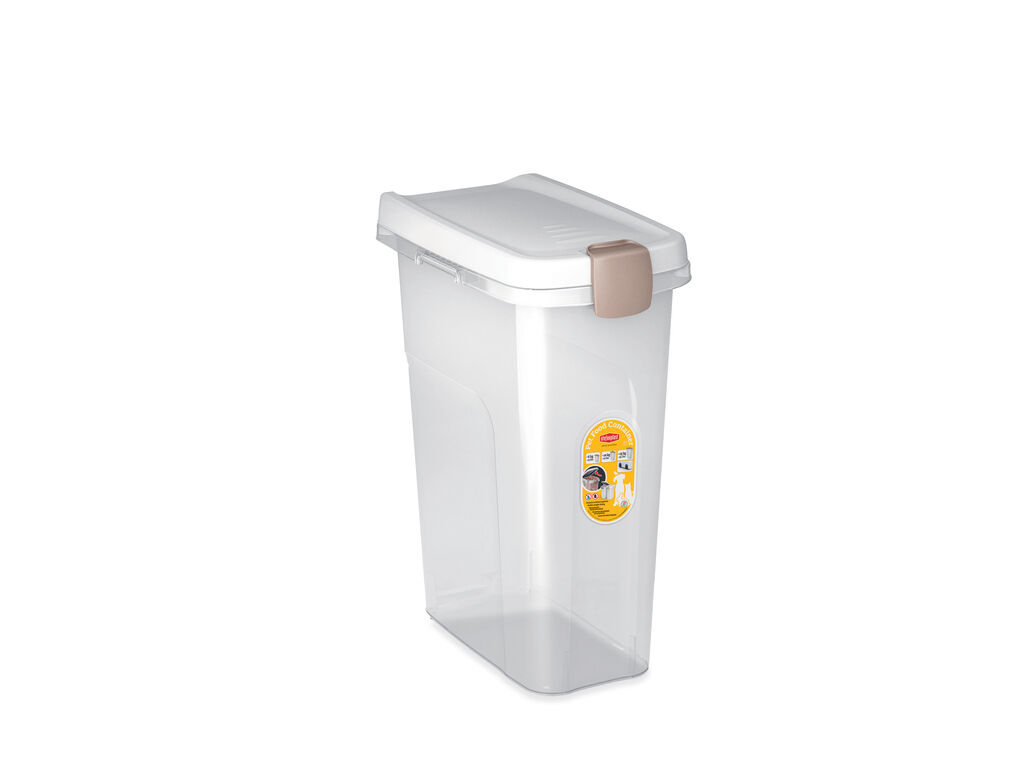 Stefanplast-Futtercontainer-transparent-25l-Futterbehaelter-Hundefutter-und-Katzenfutter-38-98400 Stefanplast-Futtercontainer-transparent-25l-Futterbehaelter-Hundefutter-und-Katzenfutter-38-98400