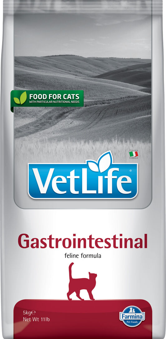 Trockenfutter-Farmina-Vet-Life-Gastrointestinal-Katze-Cat-Adult-Magenprobleme-5-kg-58-02519