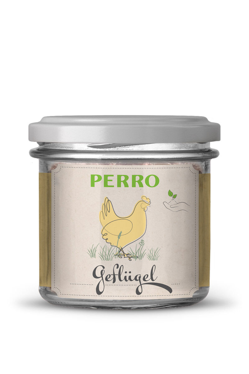 PERRO-Geniesser-Glas-Katzenfutter-Gefluegel-59-83110
