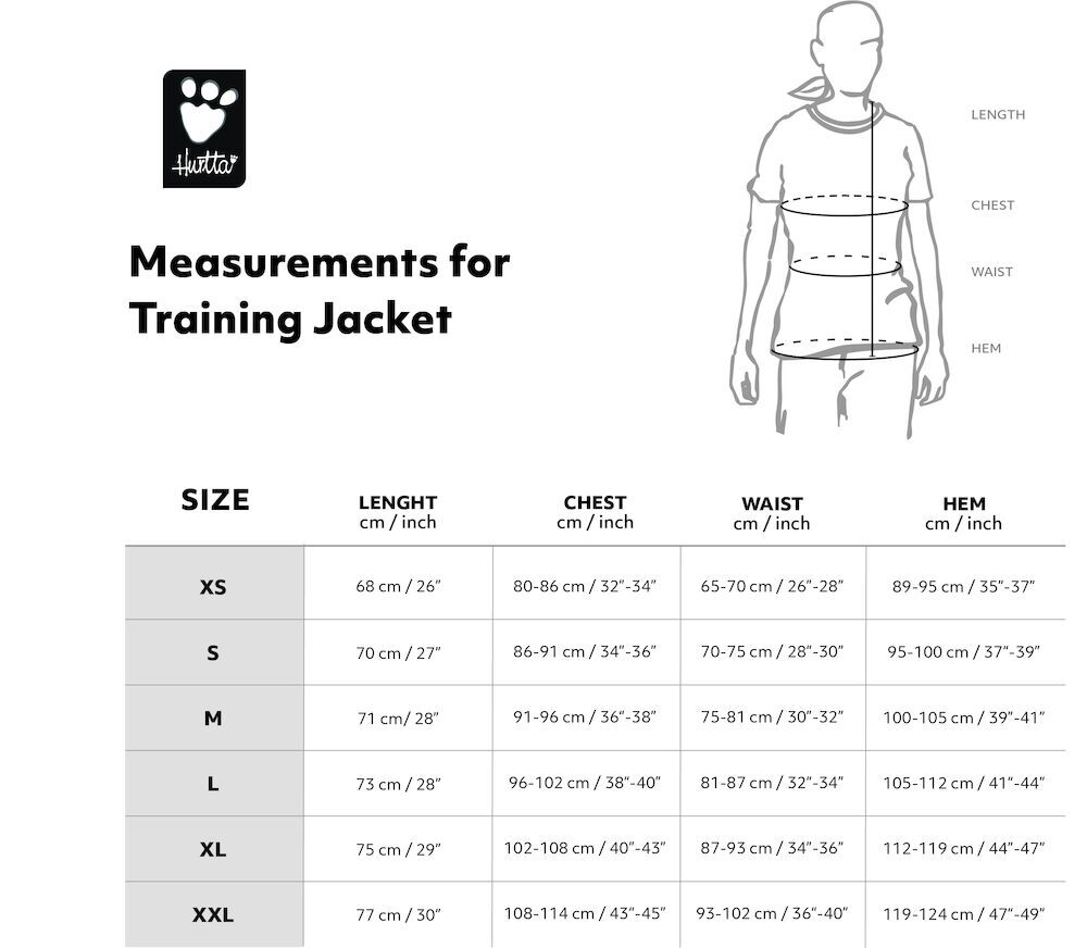 Hurtta-Trainingsjacke-Training-Jacket-Eco-langaermlig-blackberry-grau-Groessentabelle-HU-934535