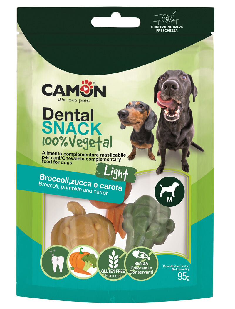 Camon-Dental-Snack-Garden-hund-zahnpflege-kauen-brocolli-zuchini-95g-CO-AE366-A