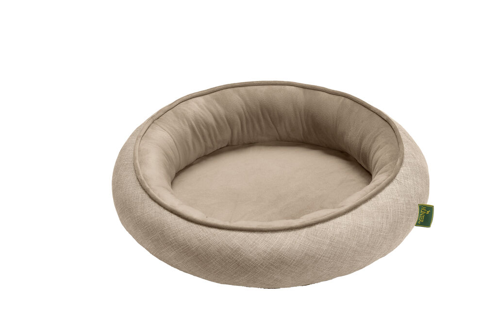 Hunter-Orthopaedischer-Hunde-und-Katzenschlafplatz-Donut-Seattle-beige-Katzenbett-mit-Memoryschaum-Matratze-H-200396