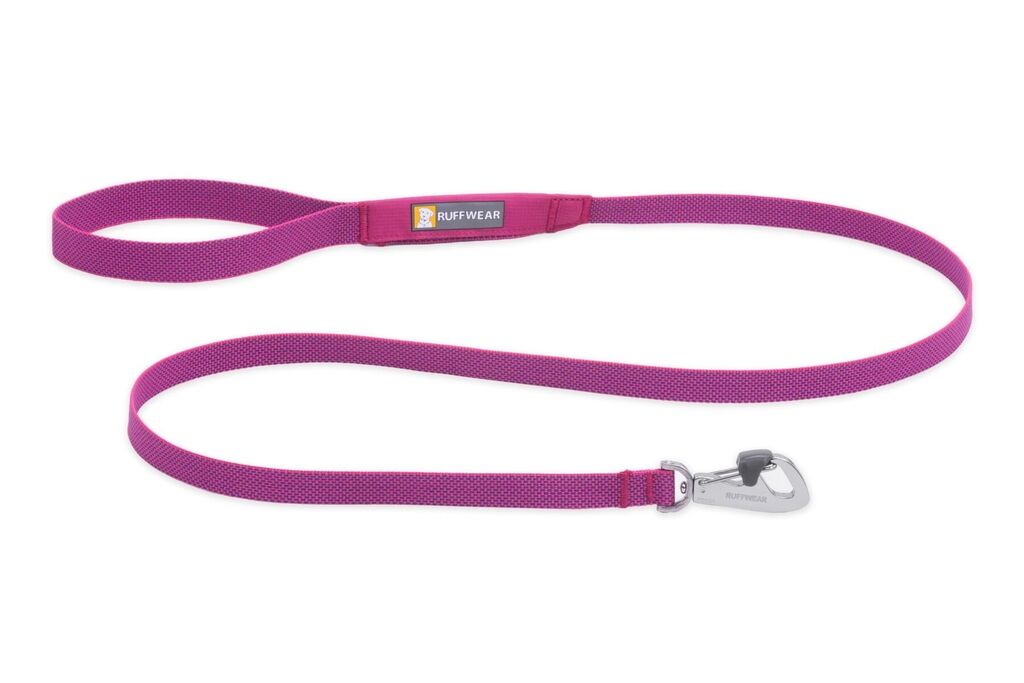 RUFFWEAR-Leichte-Fuehrleine-Hi-and-Light-Leash-sehr-kurze-Stadtleine-Alpenglow-Pink-RU-49915