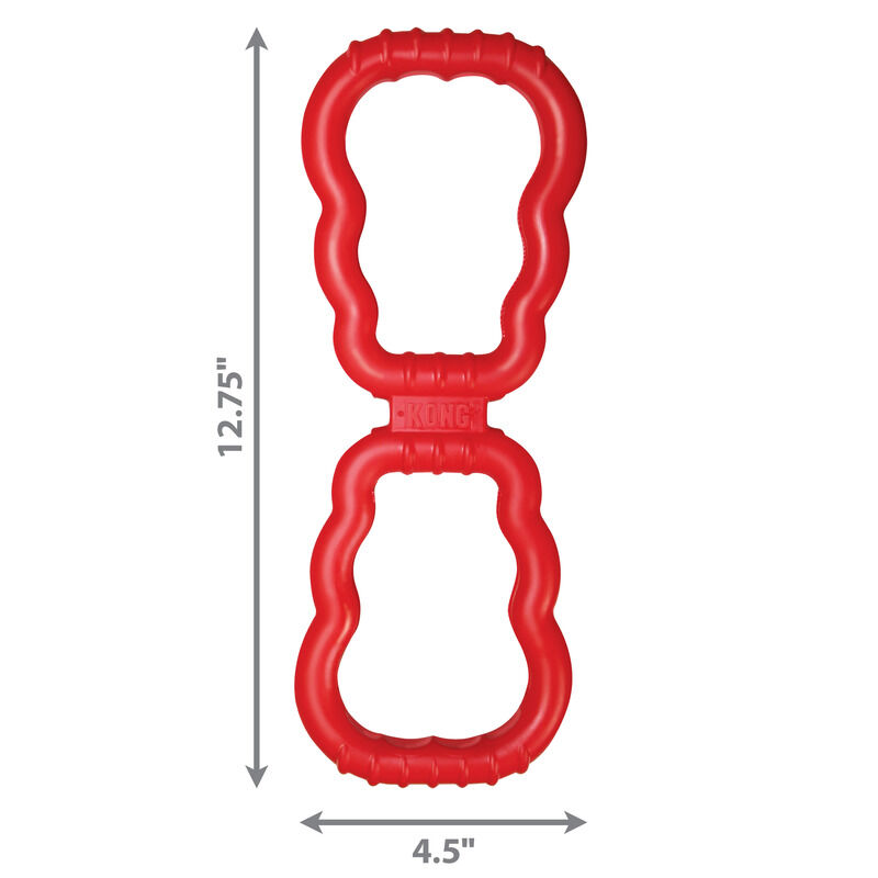 Kong-Tug-Toy-Zerrspielzeug-robuste-Griffe-mit-Grip-elastisches-zahnschonendes-Material-24380