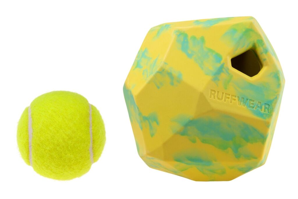 RUFFWEAR-Gnawt-Rock-Hundespielzeug-Naturkautschuk-Hunde-Snackball-Leckerli-Lichen-Green-RU-15680