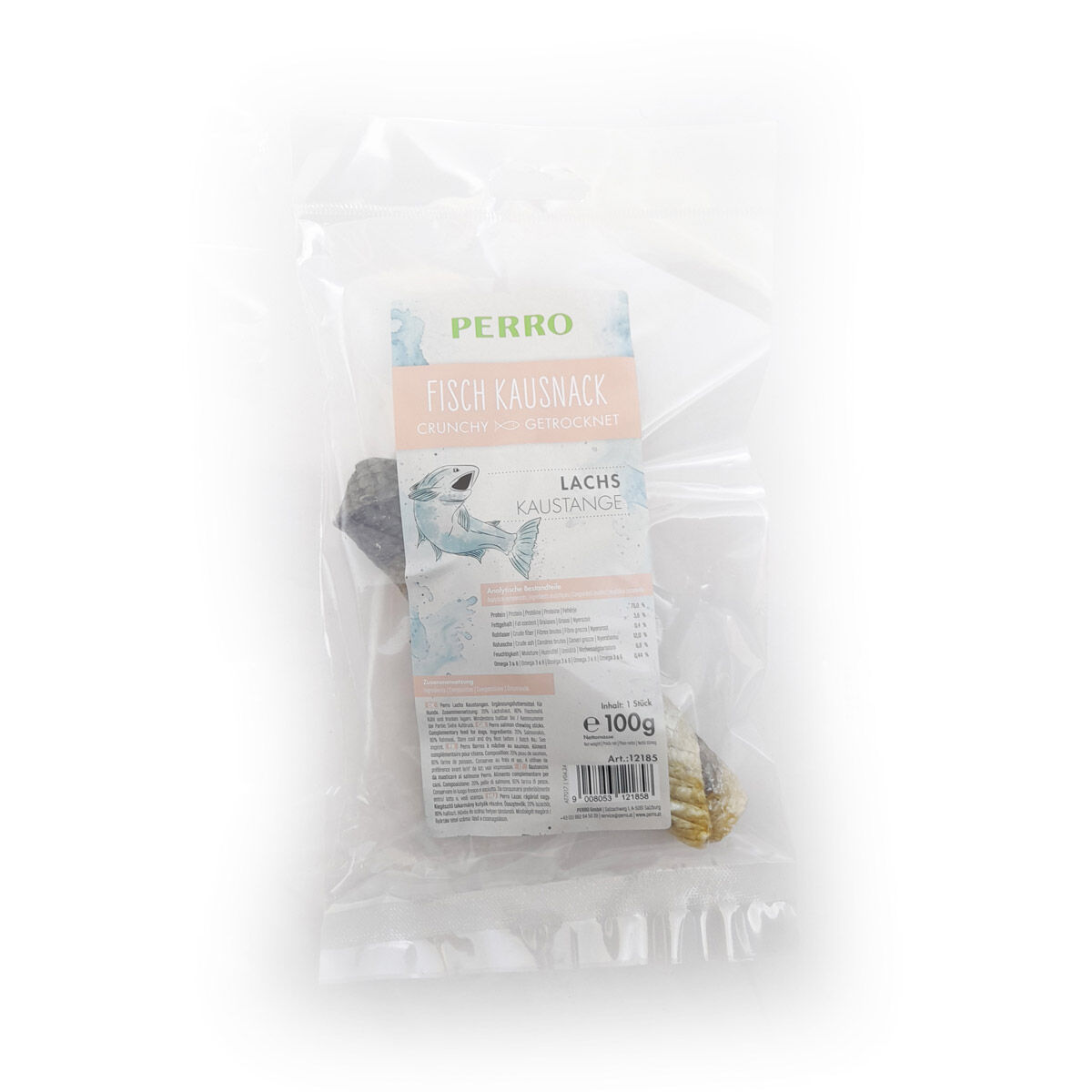 PERRO-Fisch-Kausnack-Lachs-Kaustange-Singleprotein-natuerliche-Zahnpflege-12185