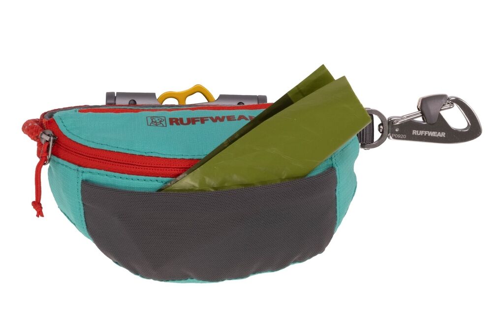 RUFFWEAR-Mobiles-Leinen-System-Hitch-Hiker-Wanderleine-Hundeleine-Freihand-Aurora-Teal-RU-45174