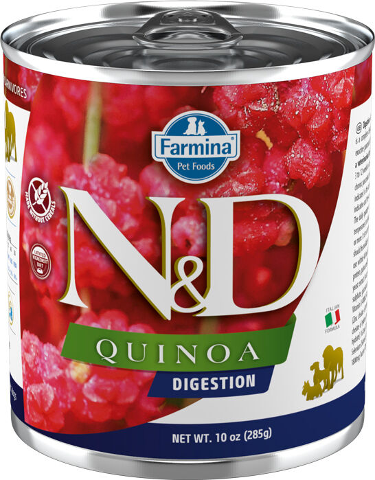 Nassfutter-Farmina-ND-Quinoa-Digestion-Adult-sensitiv-Magen-Darm-Verdauung-Hund-Lamm-285-g-58-10261