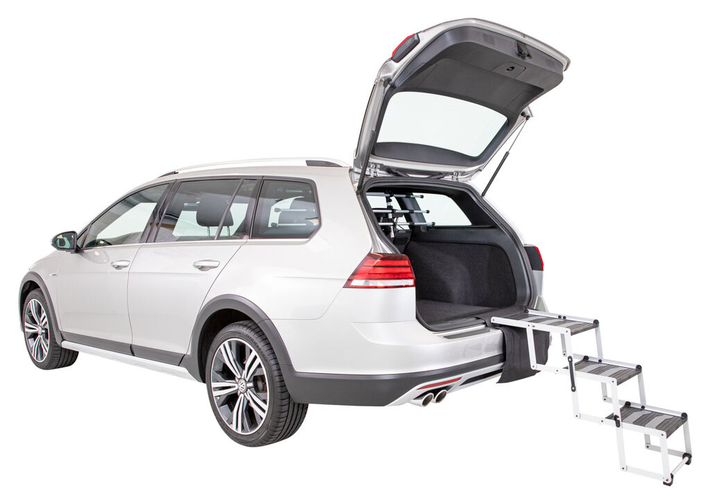 Trixie-3-stufige-Falt-Treppe-Aluminium-TPR-Auto-Kofferraum-Hunderampe-24-39376 Trixie-3-stufige-Falt-Treppe-Aluminium-TPR-Auto-Kofferraum-Hunderampe-24-39376