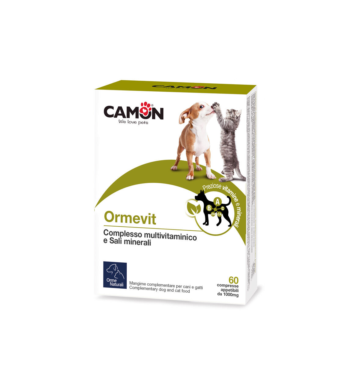 Camon-Ormevit-fuer-Hund-Katze-Minearlien-Vitamine-Aminosaeuren-CO-G887