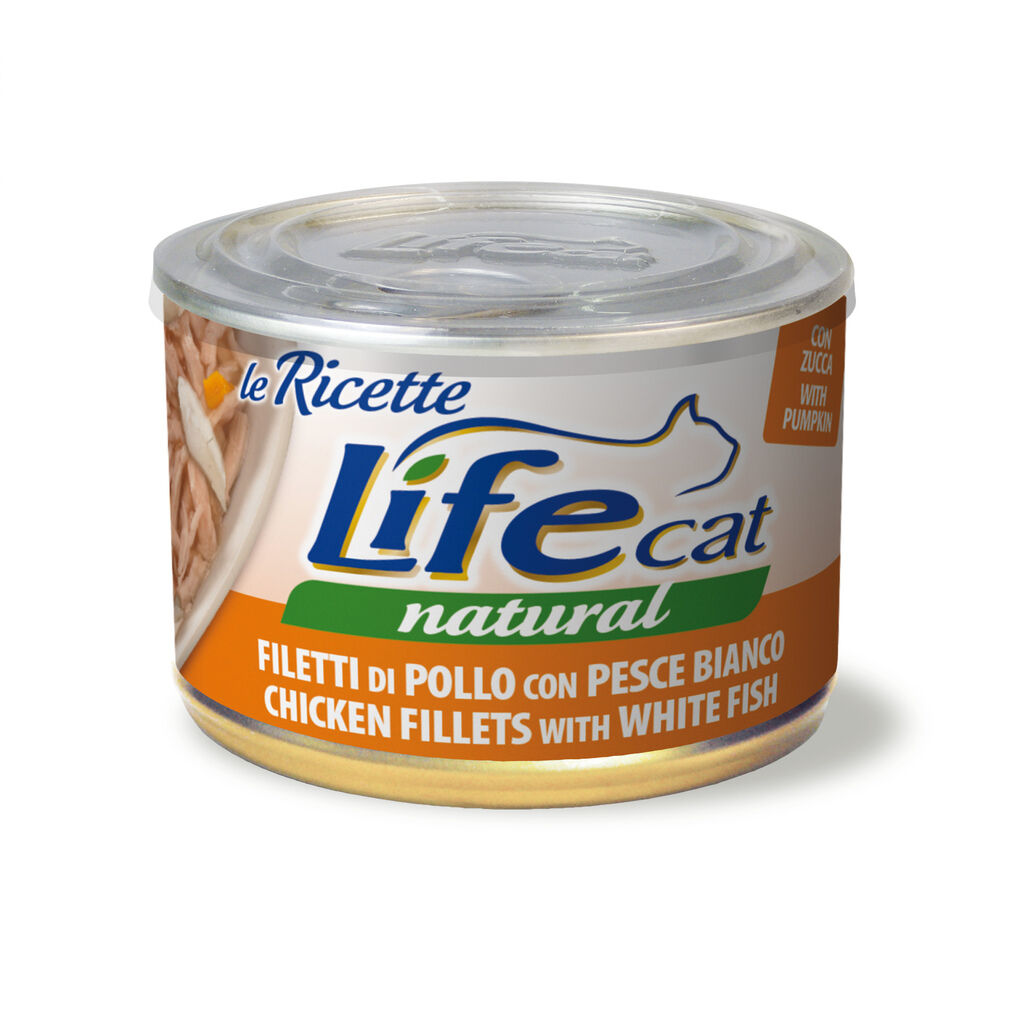 Lifecat-Le-Ricette-Huhn-Land-Meer-Katzen-Nassfutter-mit-Weissfisch-und-Kuerbis-69-42209