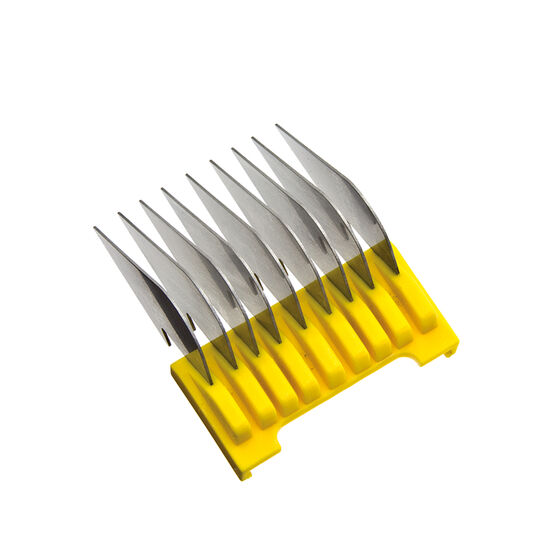 Stainless steel push-on comb