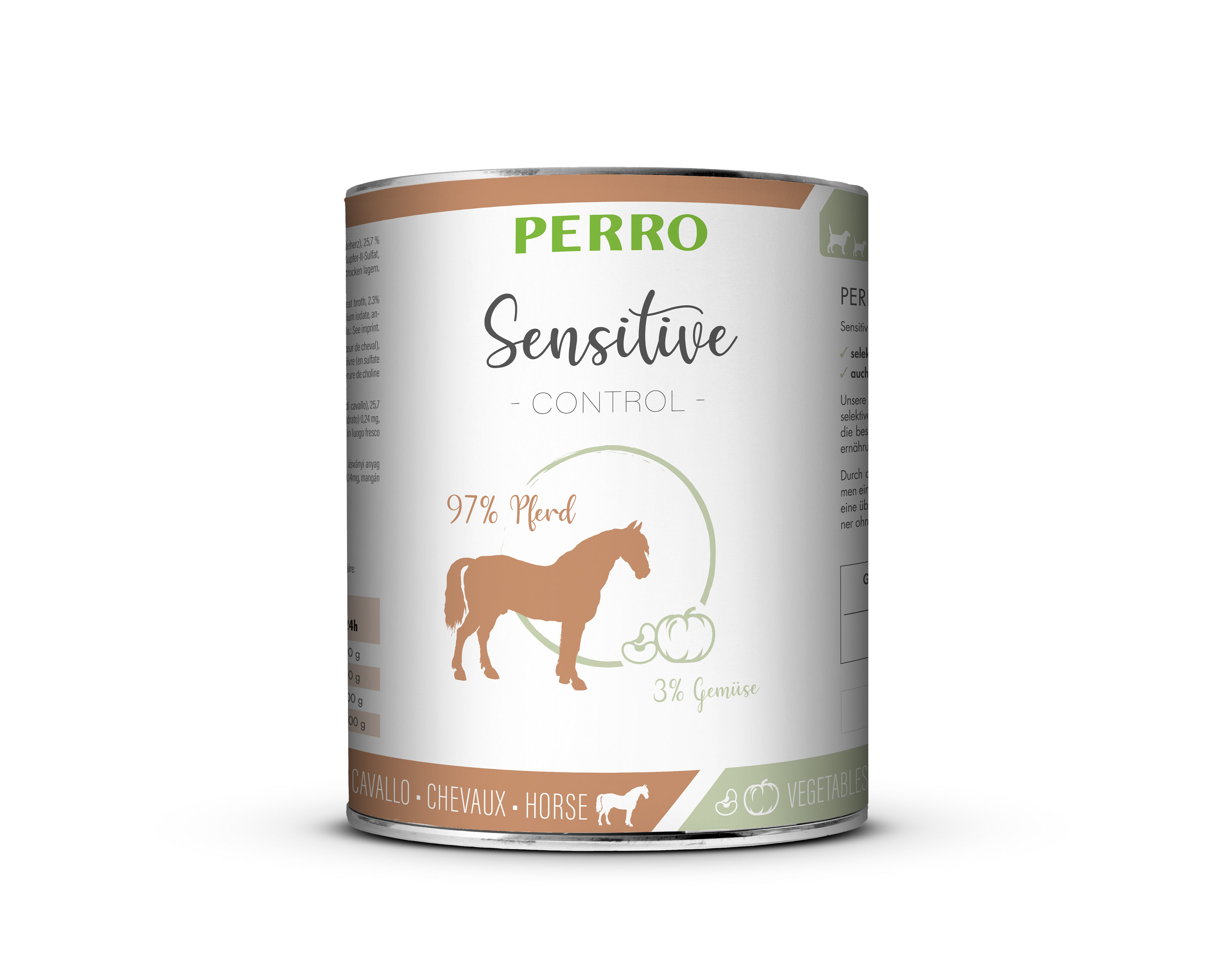 PERRO-Tiernahrung-Sensitive-Control-Pferd-Gemuese-820g-getreidefreies-Nassfutter-aus-Pferdefleisch-181252