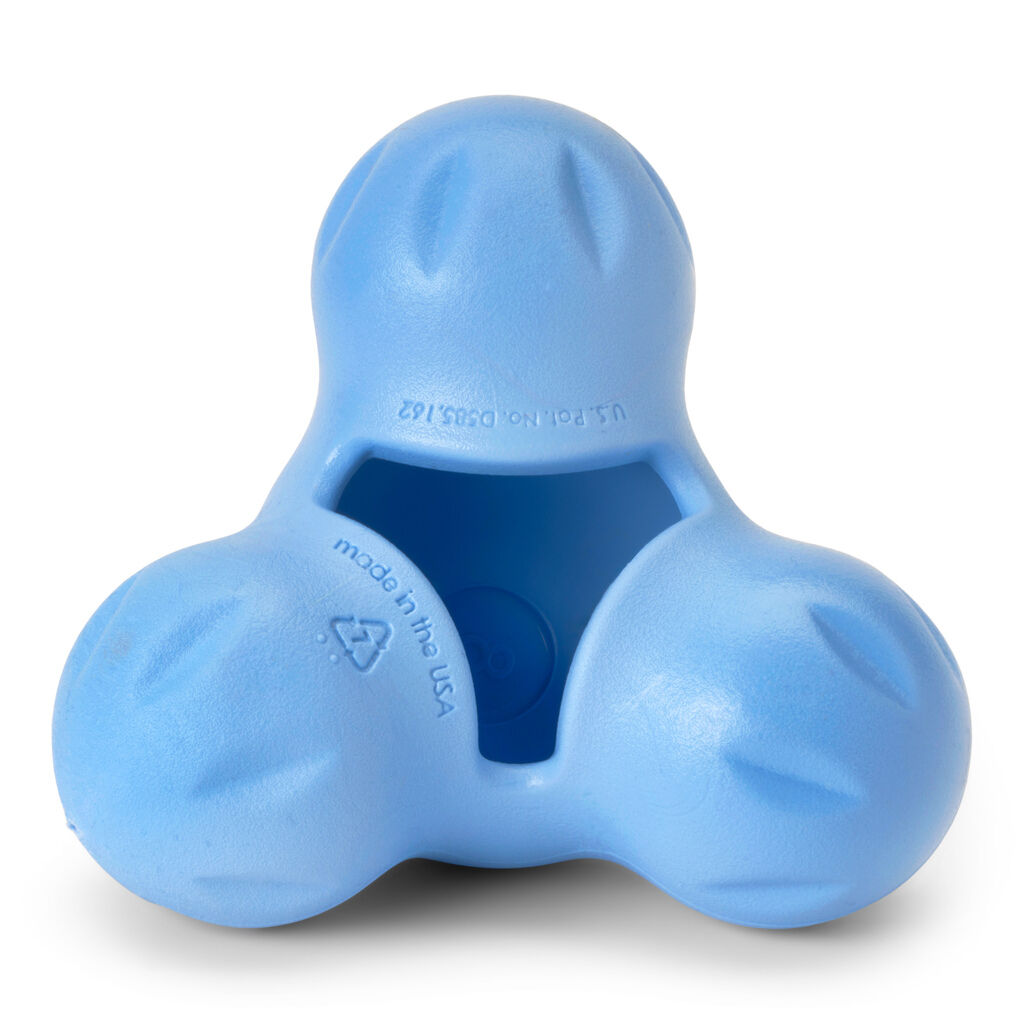 West-Paw-Design-Zogoflex-Hundespielzeug-Tux-hellblau-Leckerliespender-Intelligenzspielzeug-22170