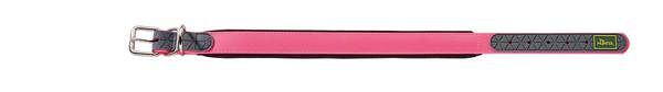 Hunter-halsband-convenience-comfort-neonpink-aufgespannt-H-63085